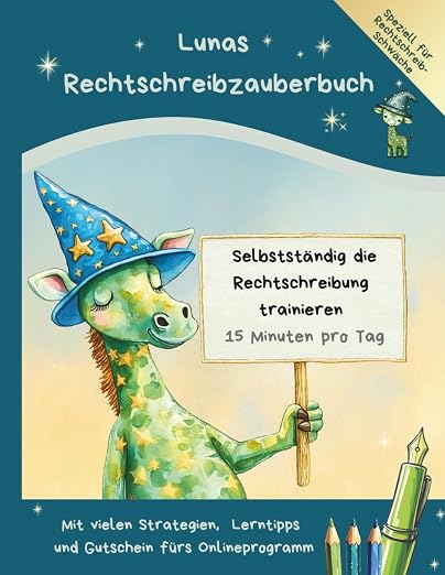 Lunas Rechtschreibzauberbuch – Buchcover